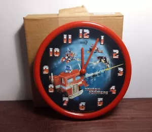 More details for g1 transformers boxed wall clock house martin uk exclusive hasbro