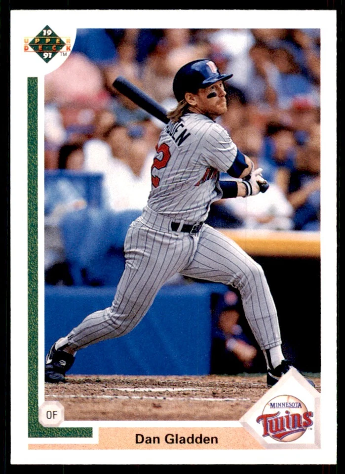 1991 Upper Deck Dan Gladden Baseball Cards #659 - Image 1 of 2