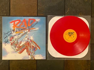 BILL ALLEN SIGNED AUTOGRAPH RAD MOVIE SOUNDTRACK VINYL ALBUM INSCRIBED JSA COA - Picture 1 of 6