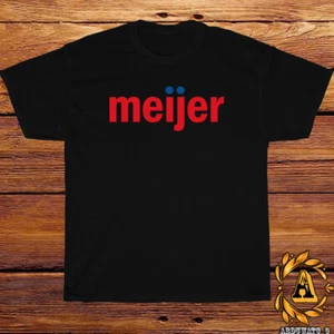 Meijer Groceries Logo Shirt Black/Sport Grey/White/Navy/Red T-Shirt S-5XL - Picture 1 of 10