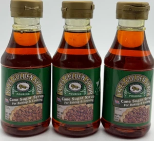 3PK Lyles Golden Syrup Cane Sugar Syrup ~ 16 OZ EACH ~ EXP 4/26 ~ FAST SHIPPING - Picture 1 of 2