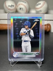 Corbin Carroll 2022 Topps Pro Debut Chrome Refractor #21/99 #PDC-73 Diamondbacks