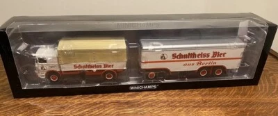 MINICHAMPS 1/43 BUESSING LU11/16 KOFFERZUG DEXTRO ENERGEN 499 073940 - Изображение 1 из 4