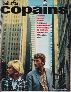 HALUT LES COPAINS NR. 17/1963 - S. Vartan J. Hallyday Eddy Mitchell Kalender - Bild 1 von 2