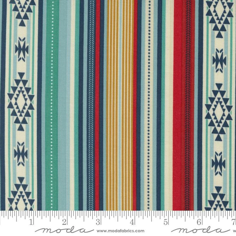 Moda Fabric - Saddle Ranch - Saddle Blanket Stripes - Sold by 1/2 Yard - Image 1 of 1