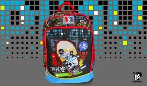 Zaino pool over con skate e luci  - Foto 1 di 1