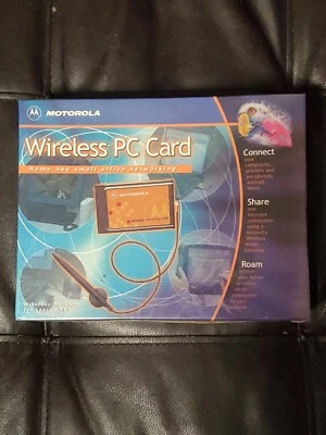 Motorola BB160 Wireless PC Card For Laptops & PCs w/ PCMIA TYPE II slot NEW - Image 1 of 4