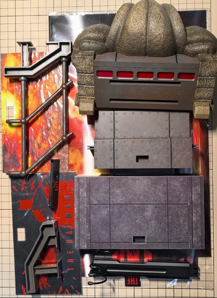 Stand Base Figure 1/6 Batman Accessories Hot Toys HT MMS639 Batman Deluxe Ver. - Image 1 of 1