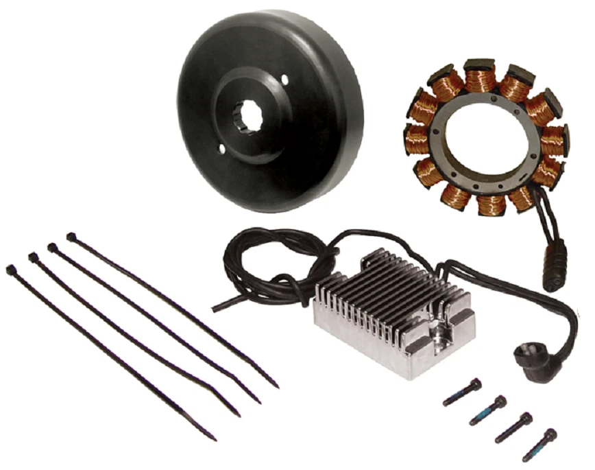 HEAVY DUTY CHARGING KIT REGULATOR STATOR ROTOR HARLEY SHOVELHEAD SUPER GLIDE LOW - Image 1 of 1