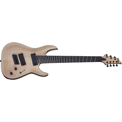 Guitarra Schecter C-7 Multiscale SLS Elite Brillo Natural 7 Cuerdas + Estuche Gratis Foto 1 de 4