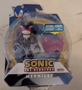 2024 JAKKS Pacific Sonic the Hedgehog Figure: MEPHILES THE DARK (w/ Purple Mist) - Picture 1 of 2