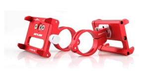 Aluminum Bicycle Holder Alloy Motorcycle Bike Handlebar Cell Phone GPS Mount NEW - Picture 1 of 5