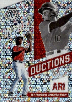 2021 Panini Mosaic Introductions Mosaic Quick Pitch #12 Kristian Robinson - Image 1 of 2