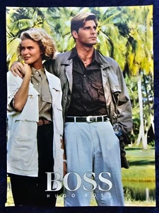 Hugo Boss, Herrenmode, originale Werbung aus 1987 - Picture 1 of 1