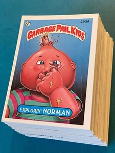 1987 Topps Garbage Pail Kids Original 8th Series 8 88-Card Sticker Set GPK OS8 - Picture 1 of 4