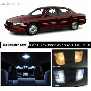 14Pcs White Canbus For 1998-2001 Buick Park Avenue LED Interior Car Light Kit - Picture 1 of 12