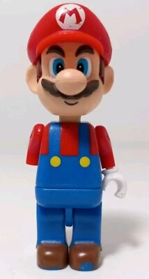 Knex Super Mario Bros Mario 2" Figure Nintendo MISSING RIGHT HAND - Image 1 of 2