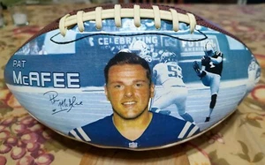 Pat McAfee Colts Indiana Blood Center Promo Wilson Football NFL Official - Picture 1 of 7