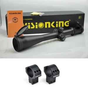 Visionking 10-40x56 Rifle Scope Hunting Military Reticle 11mm Dovetail rings - Picture 1 of 13