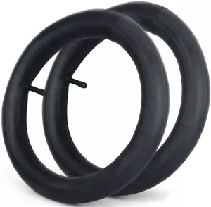 2 x BICYCLE TUBE 12-1/2 x 2-1/4 AV STRAIGHT VALVE, 12" BIKE, PRAM, WHEELBARROW - Picture 1 of 3