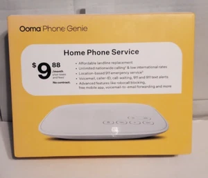 Ooma Phone Genie Home Phone Service OOMAPG 100-0474-100 NIB - Picture 1 of 5