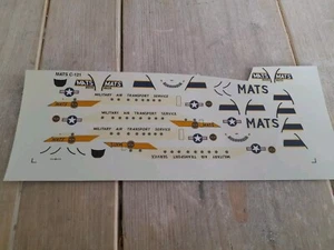 1:200 Aircraft Plane decals MATS USAF Lockhead C121 Constellation Waterslide - Picture 1 of 6