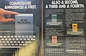 1985 Magazine Advertisement Commodore Plus/4 Personal Computer - Picture 1 of 1