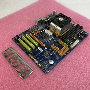 Biostar TF560 A2+ Motherboard AMD Athlon 64 x2 2.21GHz 4GB RAM w/ Shield - Picture 1 of 16