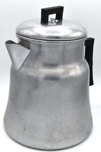 COMPLETE Wear-Ever Coffee Pot Percolator 3016 Aluminum 16-cup Camping Outdoor - Picture 1 of 2