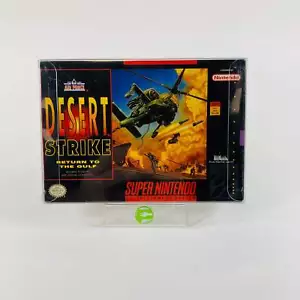 Desert Strike Return to the Gulf (Super Nintendo SNES, 1992) - Picture 1 of 4