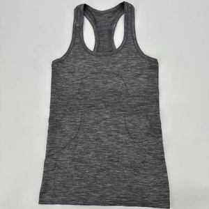 Lululemon Tank Top Women’s 4 Gray Swiftly Tech Racerback Pullover Sleeveless - Picture 1 of 6