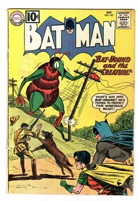DC Batman #143  (1961) Early Ace the Bathound Cover - Image 1 of 2