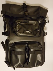 RVCA Zak Noyle Signature Camera Backpack Bag Black - Picture 1 of 8