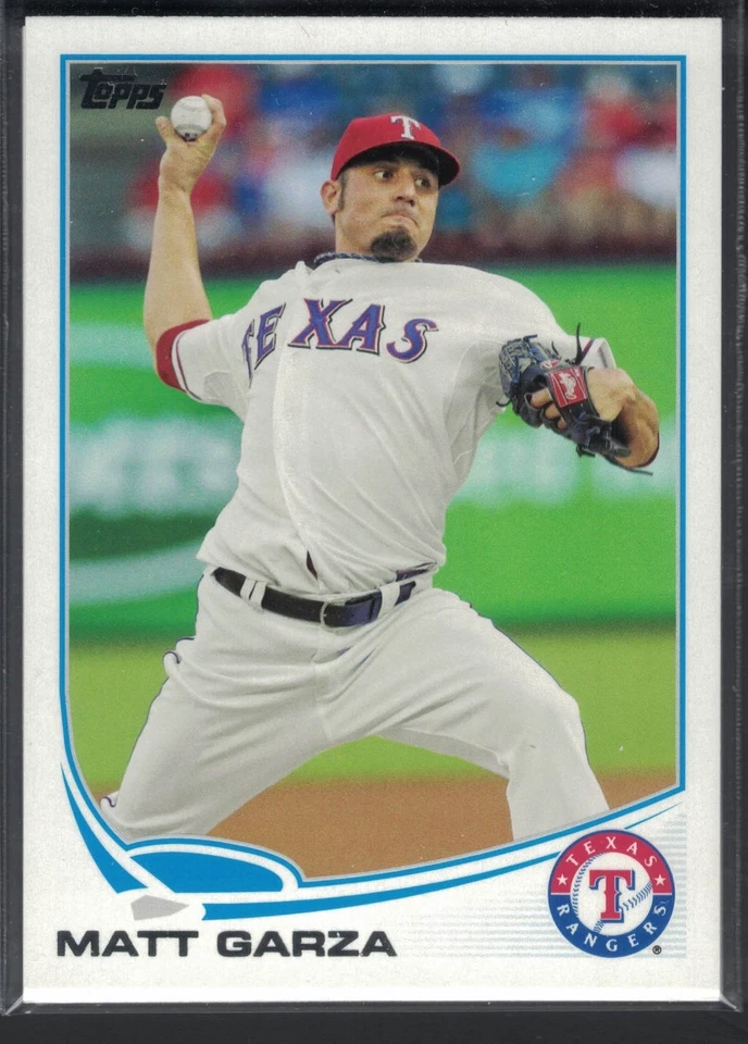 2013 Topps Update Series - Matt Garza #US47 Rangers - Image 1 of 1