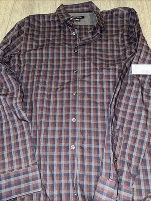 Mens Structure L/S Dress Shirt Wine tasting Color Medium NWT - Image 1 of 4