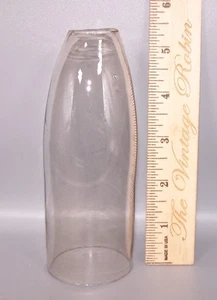 Antique Keystone Collins Oil Lamp Cylinder Bullet Chimney Shade - Picture 1 of 4