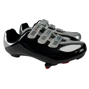 Vceyhim Unisex Cycling Shoes Biking Silver Athletic Shoes Sneakers Cleats 41 - Picture 1 of 16