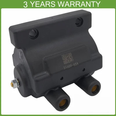 For Harley Dyna Electra Glide Fat Boy FLSTF 31609-65A DC7-1 Ignition Coil 5 Ohm - Image 1 of 4