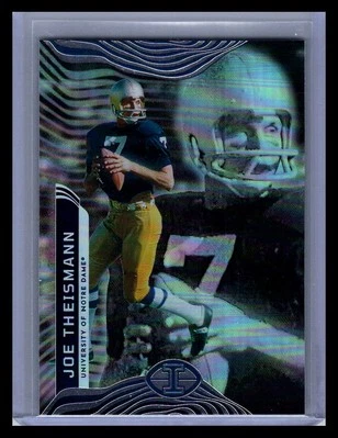 2023 Panini Chronicles Draft Picks Illusions Joe Theismann Notre Dame Fighting - Image 1 of 2