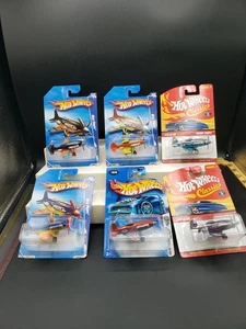 Madd Propz NOS Hot Wheels Mattel Diecast Airplanes Stunt Crop Dusters Lot of 6 - Picture 1 of 10