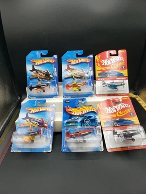 Madd Propz NOS Hot Wheels Mattel Diecast Airplanes Stunt Crop Dusters Lot of 6 - Image 1 of 4