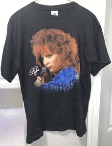 T-shirt concerto vintage 1996 Reba McEntire taglia XL - Foto 1 di 5