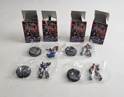 Takara The Transformers History Collection PVC 2004 4 Piece Action Figure Lot - Image 1 of 4