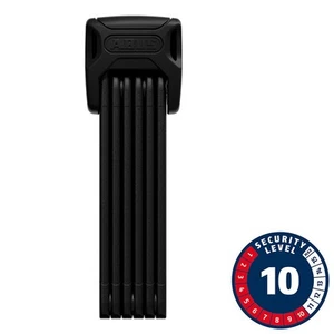New Abus Bordo XPlus 6000K Folding Lock Key 5.0mm 90cm 2.95' SH Black - Picture 1 of 1