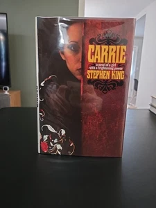 CARRIE by Stephen King ⭐ 1974 Doubleday Hardcover Horror Novel - Picture 1 of 8