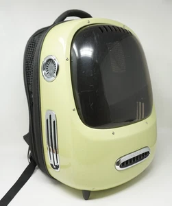 Gebrauchte PETKIT Breezy Dome Katzentrage gebraucht Haustier Rucksack Reisetasche grün - Bild 1 von 8