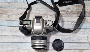 Cámara fotográfica compacta de 35 mm Pentax MZ-30 enfoque automático/manual con lente zoom de 35-80 mm - Imagen 1 de 14