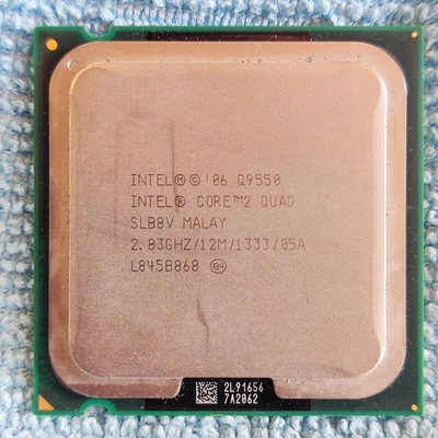 Le même jour Intel CPU Core2 Quad Q9550 2,83 GHz/12m/1333/SLB8V/LGA775... - Photo 1/2