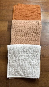 Neu ohne Etikett Quitte europäische Leinenstich Euro Shams Menge 3 - LESEN - Bild 1 von 3