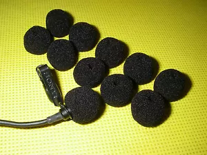 10X New Replacement Lavalier Microphone Foam Windscreen for Sony ECM77 ECM88 - Picture 1 of 3